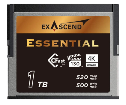 Karta pamięci CFast ExAscend 1TB Essential CFast 2.0